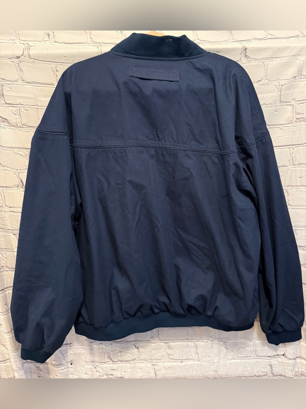 Haband Navy Men's Bomber Jacket - Picture 6 of 6